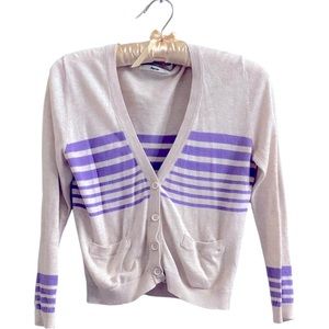 Papaya Beige 3/4 Sleeve Button Cardigan